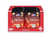 Load image into Gallery viewer, TABASCO®️ Sweet Chili BBQ Popcorn x 8 bags containing 90 gram per bag
