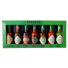 Load image into Gallery viewer, TABASCO® Brand Gift Set &#39;SPECIAL SELECTION&#39; 7 x 148ml glass bottles
