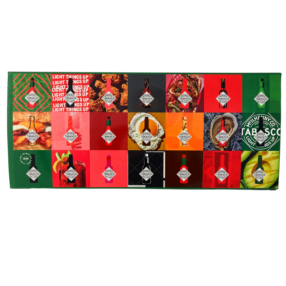 TABASCO® Brand Gift Set 'SPECIAL SELECTION' 7 x 148ml glass bottles