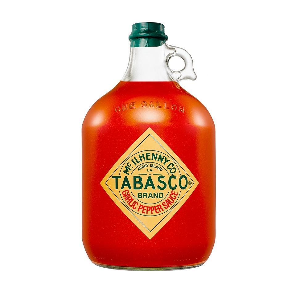 Tabasco® Garlic Sauce Gallon Glass 38l Tabasco® Country Store