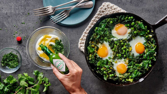 SPICY GREEN SHAKSHUKA