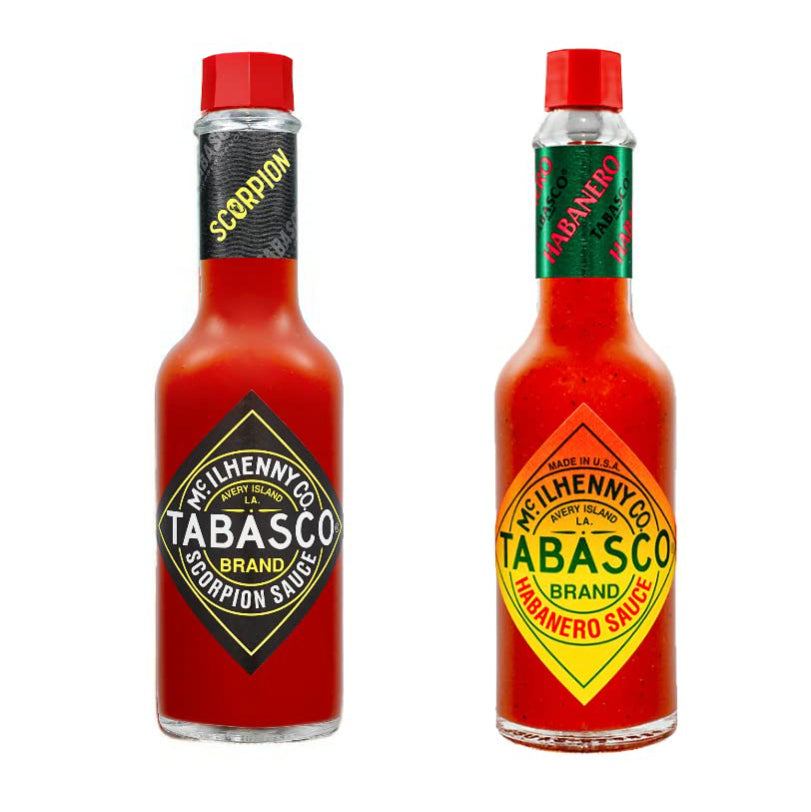 TABASCO® Duo-pack : Habanero et Scorpion - (2x60ml)