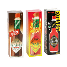 Load image into Gallery viewer, TABASCO Gift Set (60ml) – Scorpion / Habanero / Chipotle – (3 pack)
