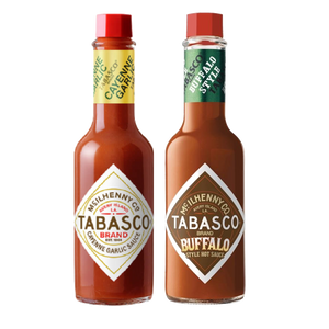 TABASCO® Duo-pack: Buffalo and Cayenne Garlic - (2x148ml)