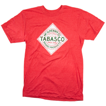 Load image into Gallery viewer, TABASCO® Red T-shirt with Diamond Logo - Tabasco Country Store
