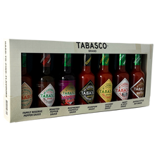 Afbeelding in Gallery-weergave laden, TABASCO® Hard-To-Find-Flavours Giftbox  7 x 148ml glazen flessen
