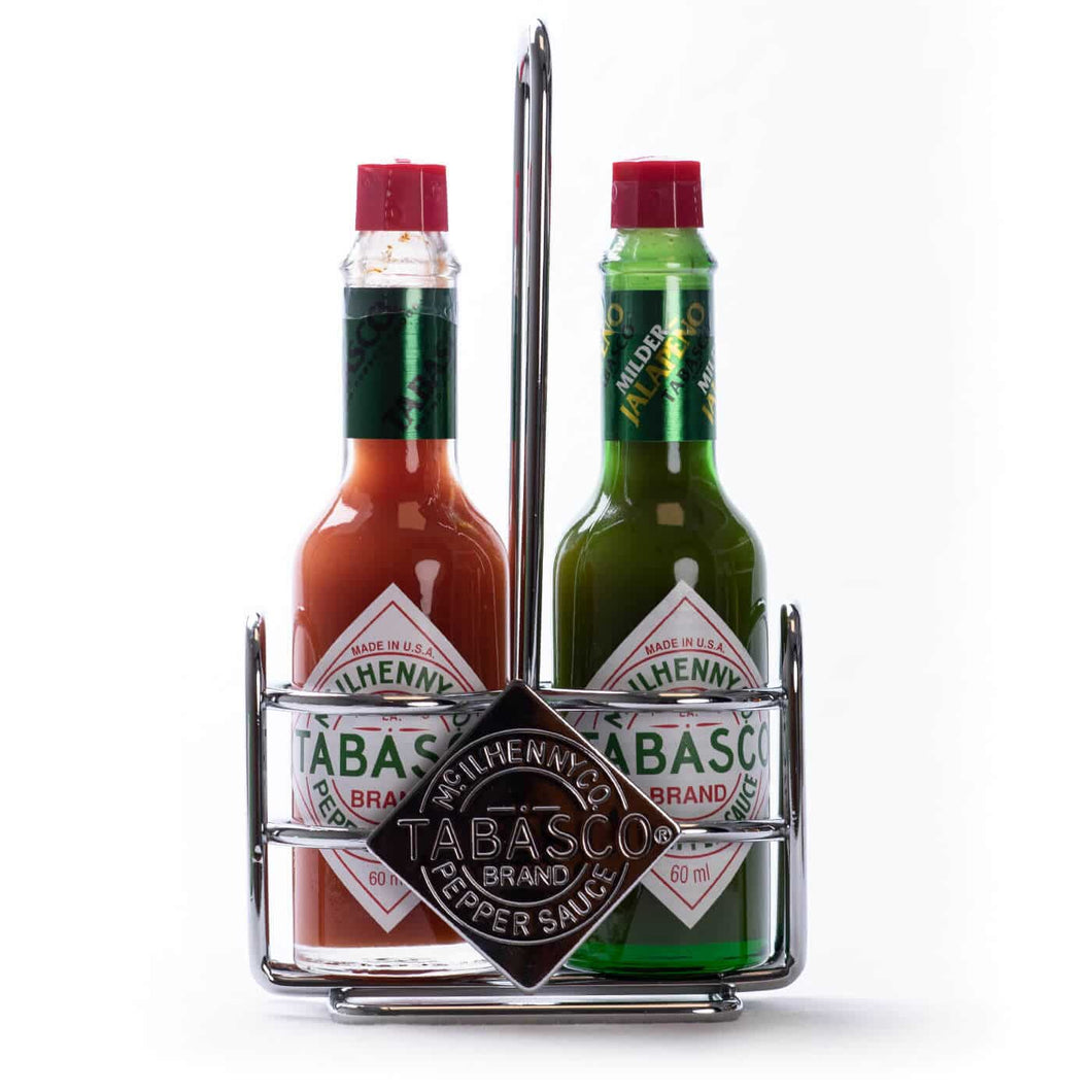 TABASCO® Caddie Sauce Originale contenant 2 Saveurs (2x60ml)